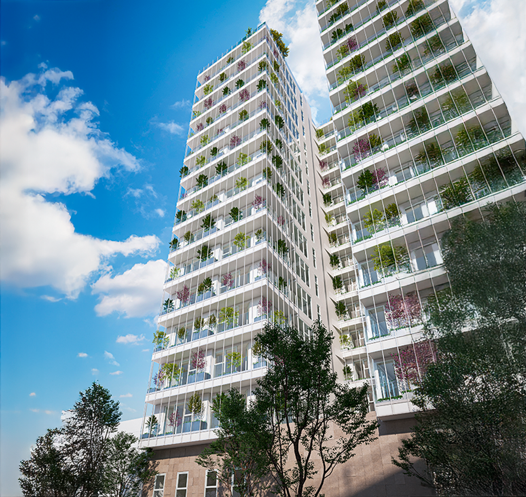 Vista del edificio de la constructora GDC Desarrollos